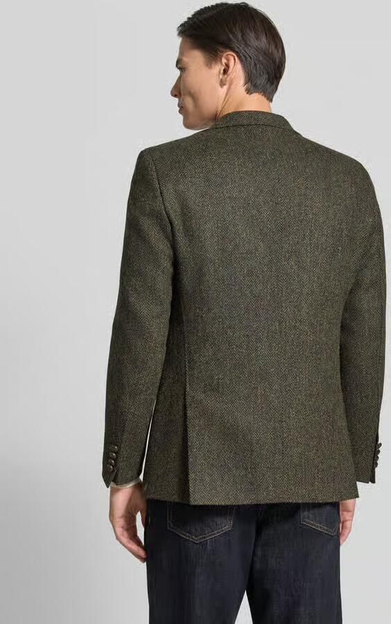 Carl gross Slim Fit 2-knoops colbert met klepzakken model 'Theo' - Foto 2