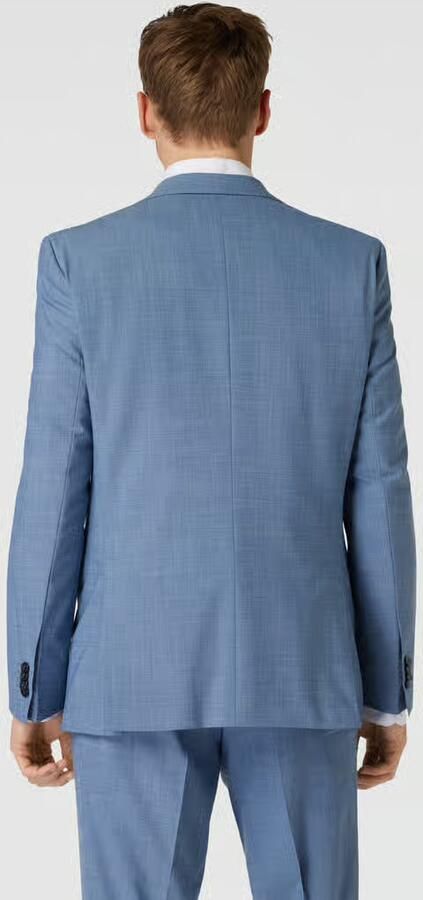 Carl gross Slim fit 2-knoops colbert met wol model 'Shelby'