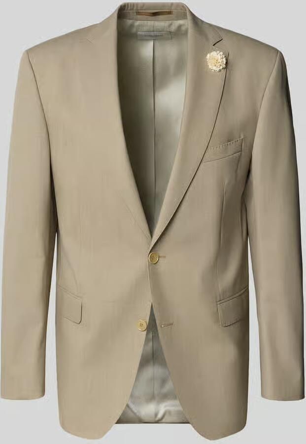 Carl gross slim fit colbert met 2 knopen van scheerwolmix model 'Shelby' - Foto 2