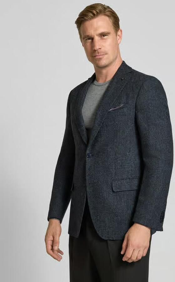 Carl gross Slim fit colbert met viscose model 'Theo' - Foto 3