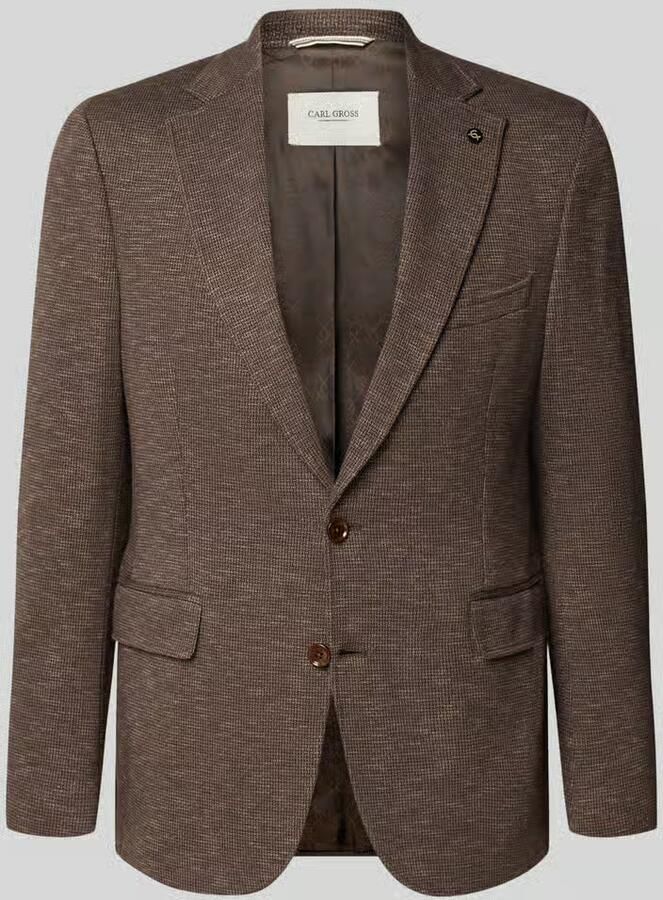 Carl gross Slim fit colbert van katoenmix model 'Faith'