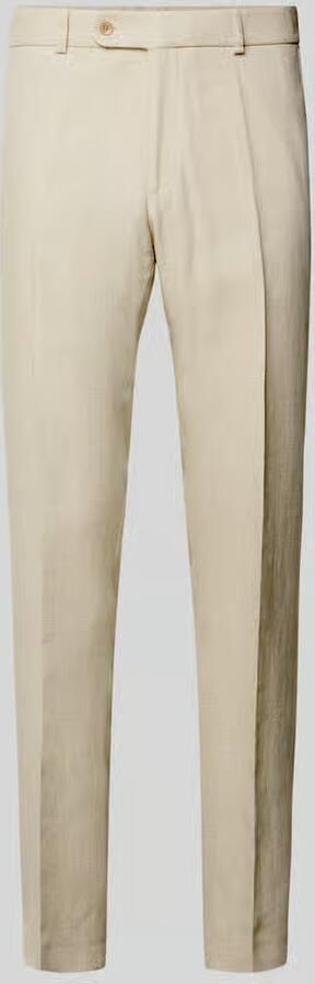 Carl gross slim fit linnenbroek met wol en met viscose model 'Shiver' - Foto 5