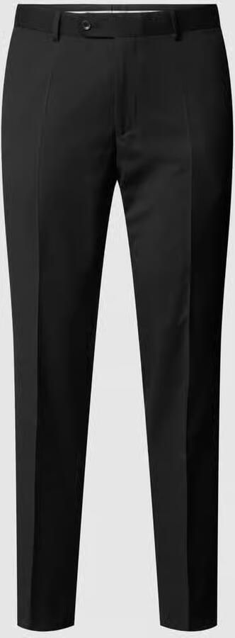 Carl gross Straight fit pantalon van scheerwol model 'STEVE' - Foto 2