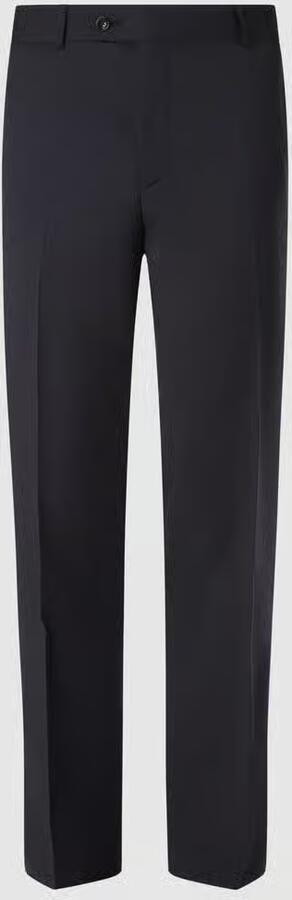 Carl gross Straight fit pantalon van scheerwol model 'STEVE' - Foto 3