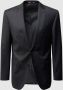 Carl gross Modern fit colbert met 2 knopen van scheerwol - Thumbnail 1