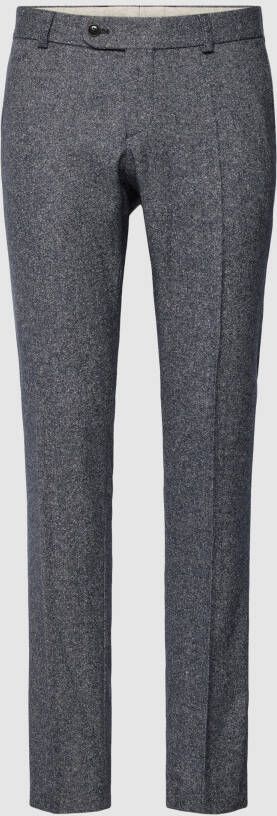 Carl gross Pantalon met fijn geweven motief model 'Tomte