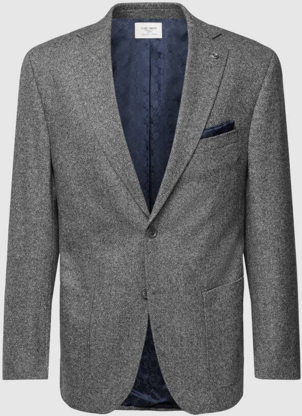 Carl gross Regular fit colbert met reverskraag model 'Tedrick'