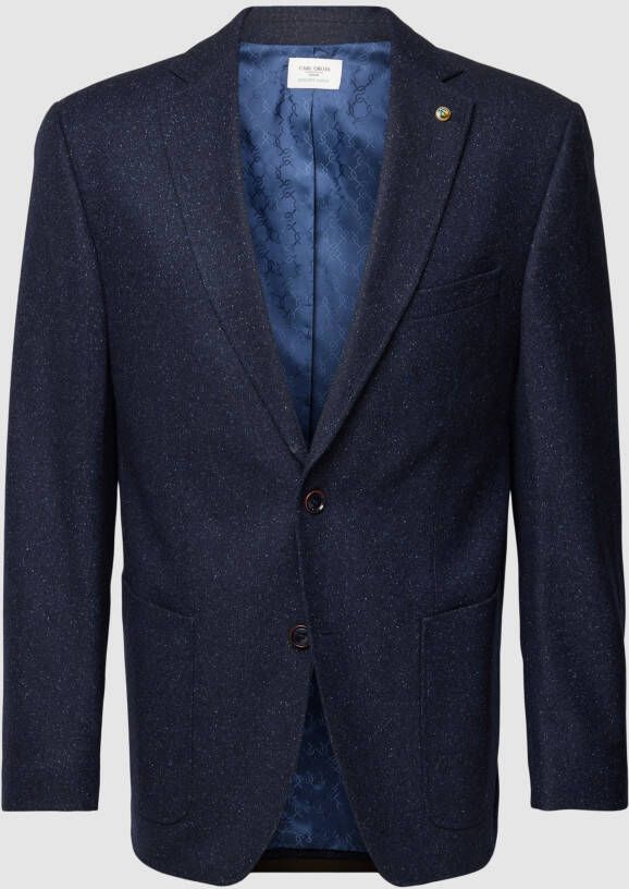 Carl gross Regular fit colbert met reverskraag model 'Tedrick'