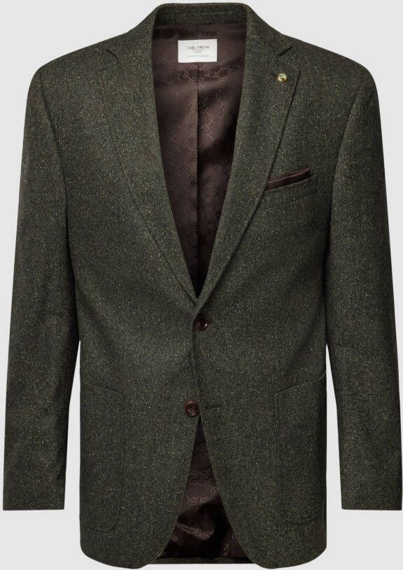 Carl gross Regular fit colbert met reverskraag model 'Tedrick'
