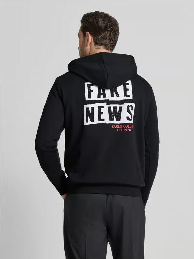 Carlo colucci Hoodie met capuchon