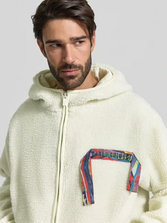 Carlo colucci Oversized fleecejack van tedyybont - Foto 2