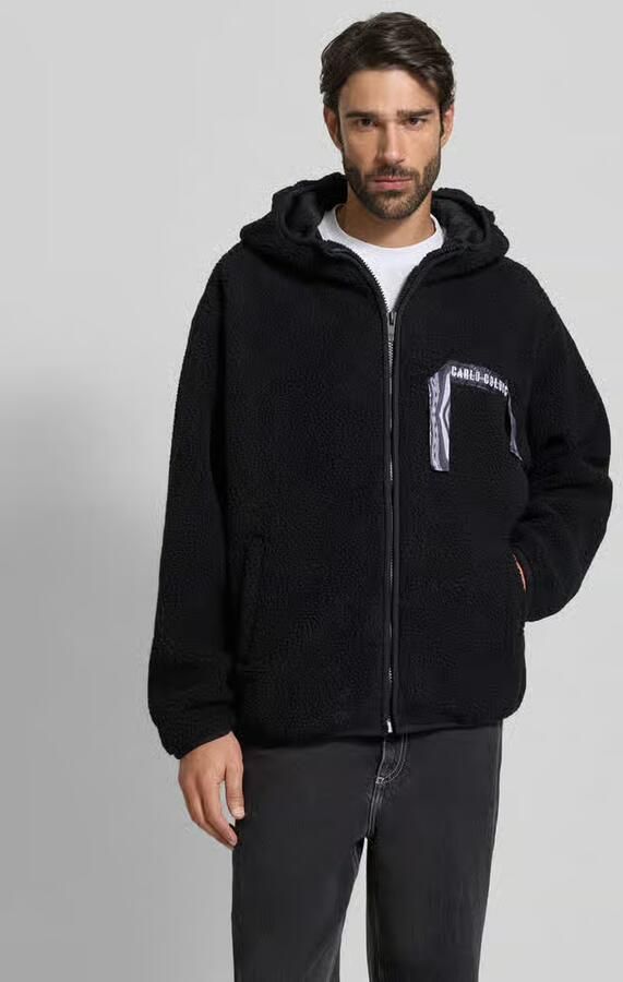 Carlo colucci Oversized fleecejack van tedyybont - Foto 3