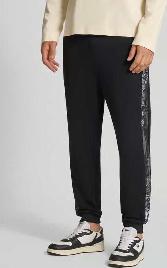 Carlo colucci Slim fit broek met achterzakken - Foto 3