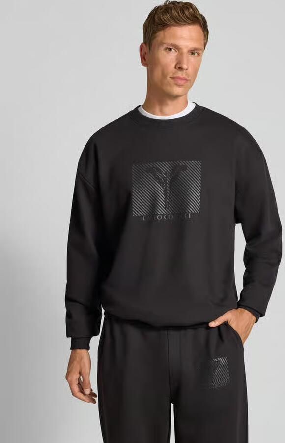 Carlo colucci Sweatshirt met ronde hals - Foto 2