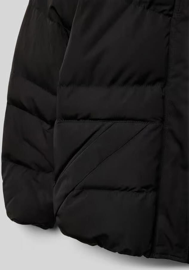 Cars gewatteerde winterjas ALENA zwart Polyester Capuchon Effen 140