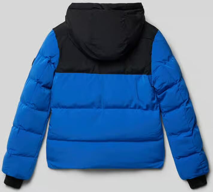 Cars Jeans Gewatteerd jack met labelpatch model 'BUSHWICK'