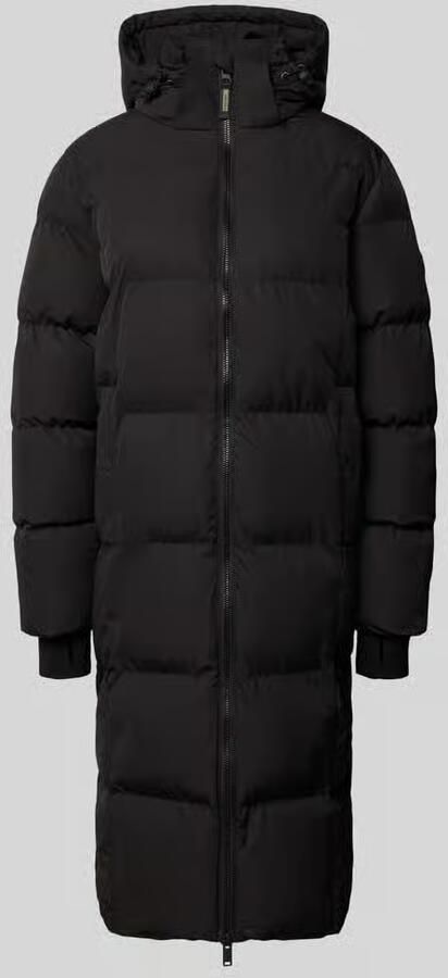 Cars Jeans Lange jas met capuchon en tweewegritssluiting model 'HEMCIA'