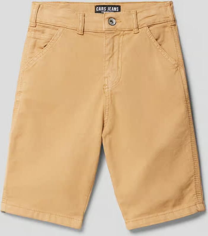CARS JEANS Regular fit bermuda met zakken op de pijp model 'Carters'