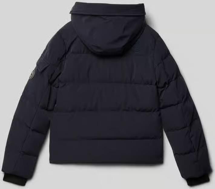 Cars Jeans Regular fit gewatteerd jack met logo-applicatie model 'Camden' - Foto 3