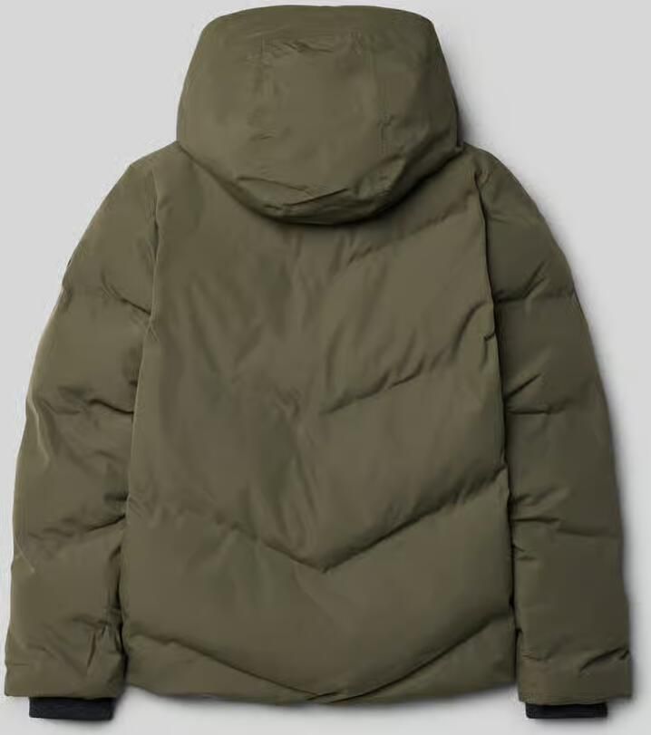 CARS JEANS Regular fit gewatteerd jack met logo-applicatie model 'Grazzo'