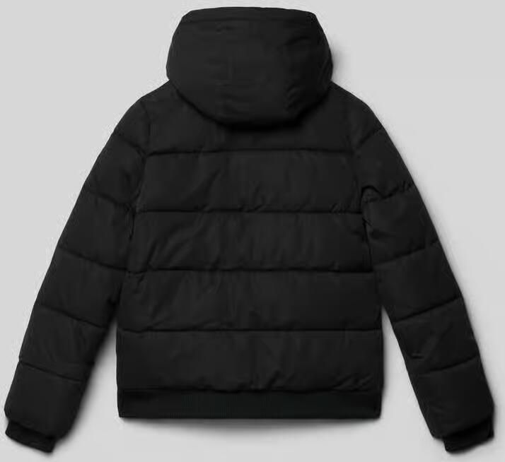 CARS JEANS Regular fit gewatteerd jack met logopatch model 'Haswar'