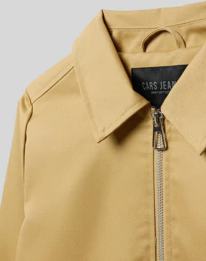 Cars Jeans regular fit jack met platte kraag model 'Stevo'
