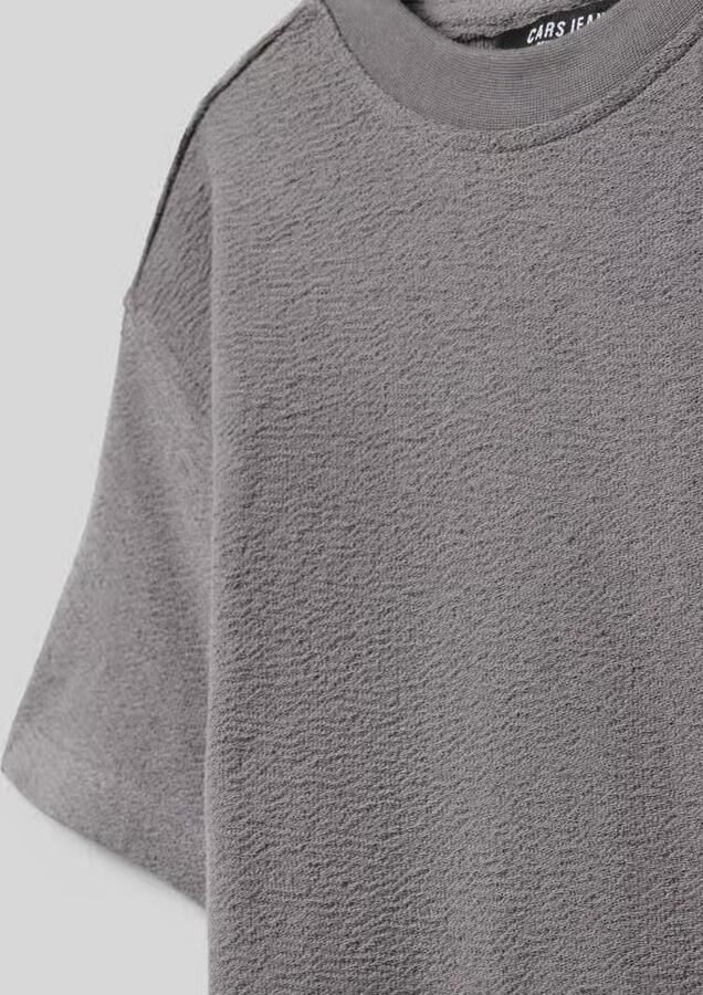 Cars Jeans regular fit T-shirt met structuurpatroon model 'Farno'