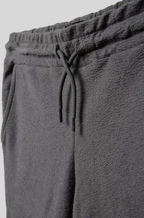 Cars regular waist sweatshort antraciet met textuur - Foto 3
