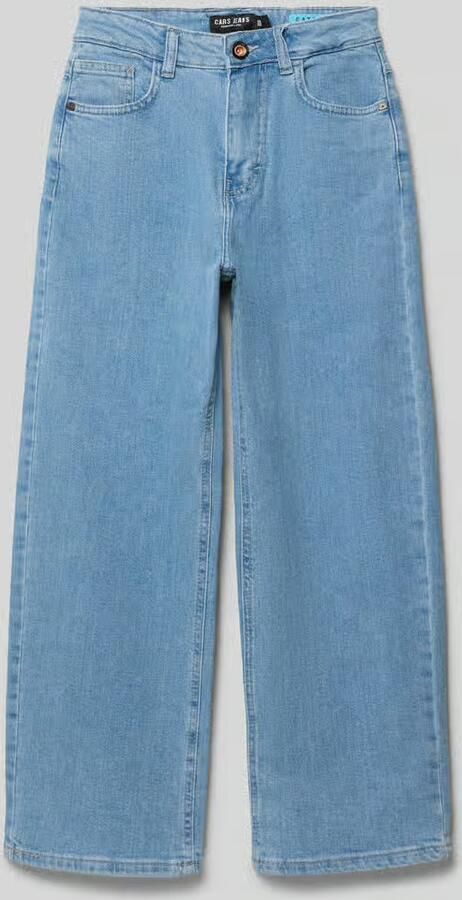 Cars Jeans straight fit jeans met logopatch model 'Gately' - Foto 2