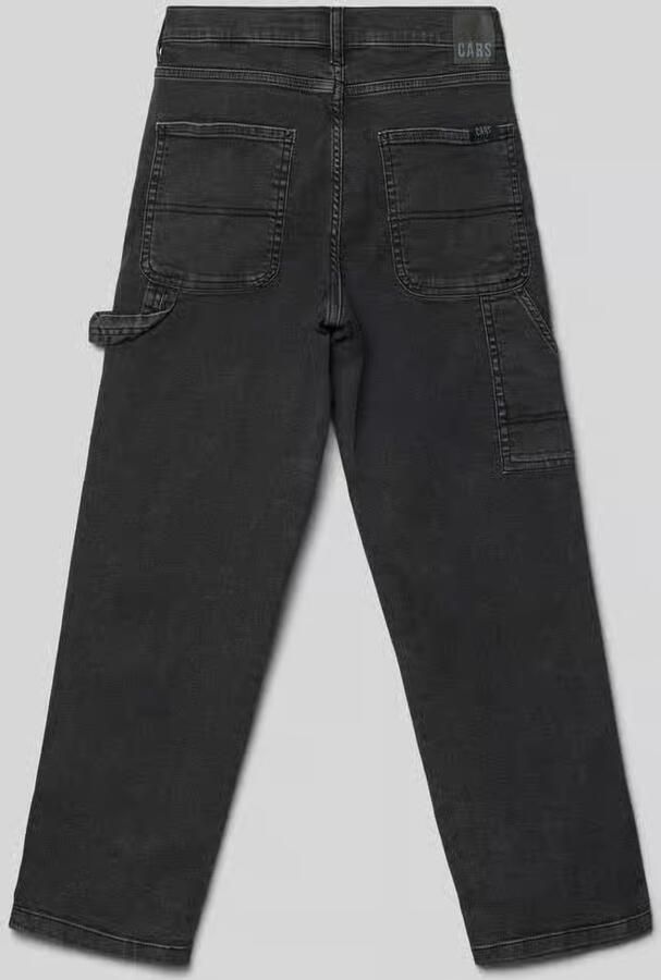 Cars Jeans Straight fit jeans met logopatch model 'Hammers' - Foto 3