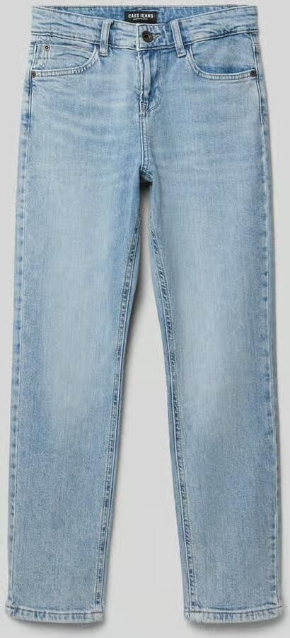 Cars Jeans straight fit jeans met logopatch model 'Porter' - Foto 6