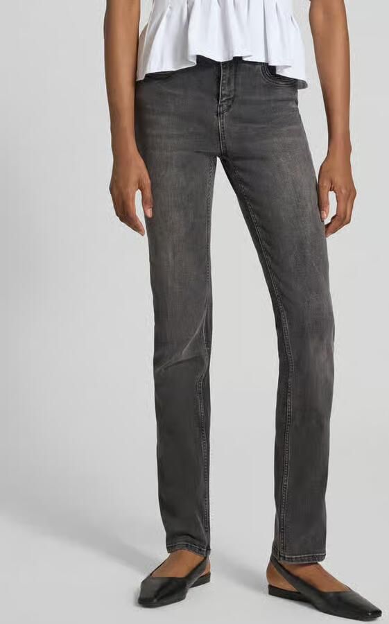 Cars Jeans straight fit jeans van katoenmix model 'JOYCE' - Foto 2