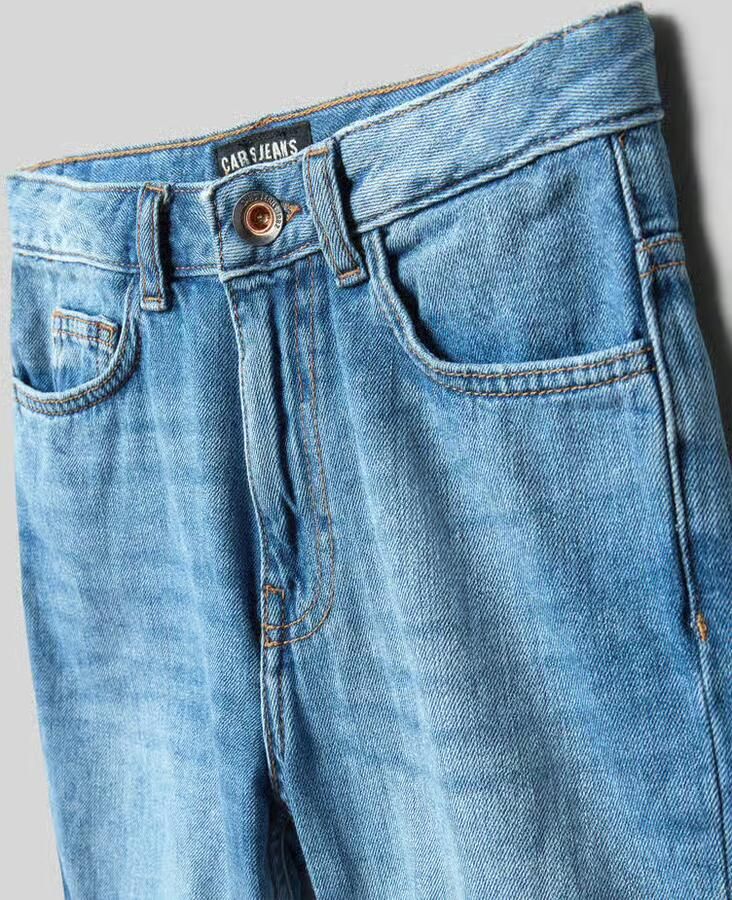Cars Jeans straight fit short met logopatch - Foto 3
