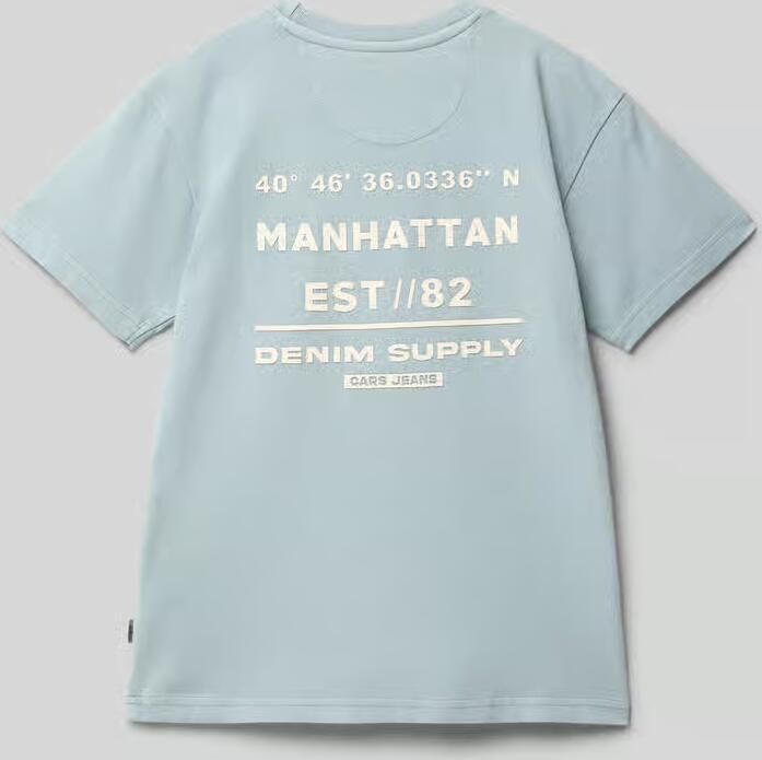 Cars Jeans T-shirt met labelprint