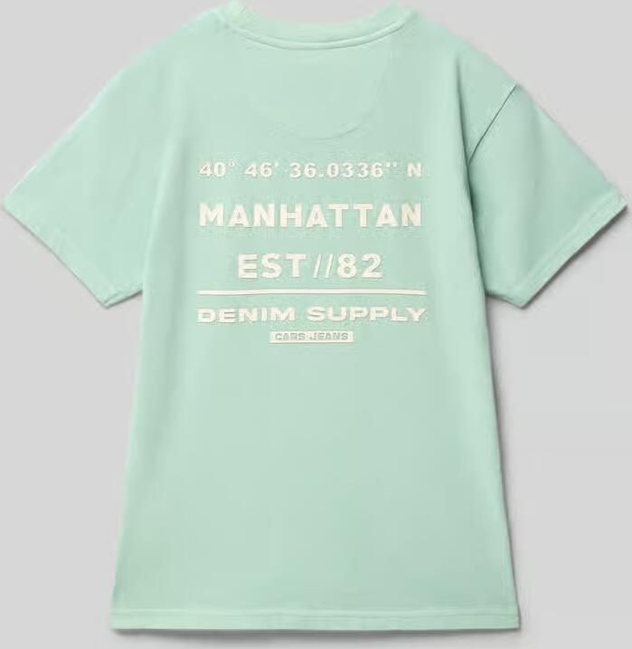 Cars Jeans T-shirt met labelprint
