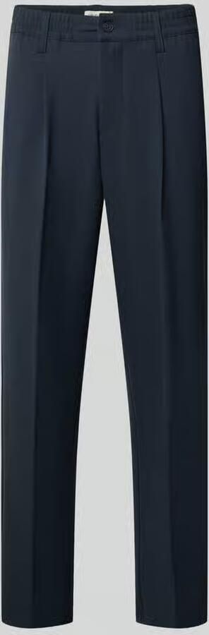 Casual friday broek met elastische band en persplooien model 'MARC 2.0' - Foto 5