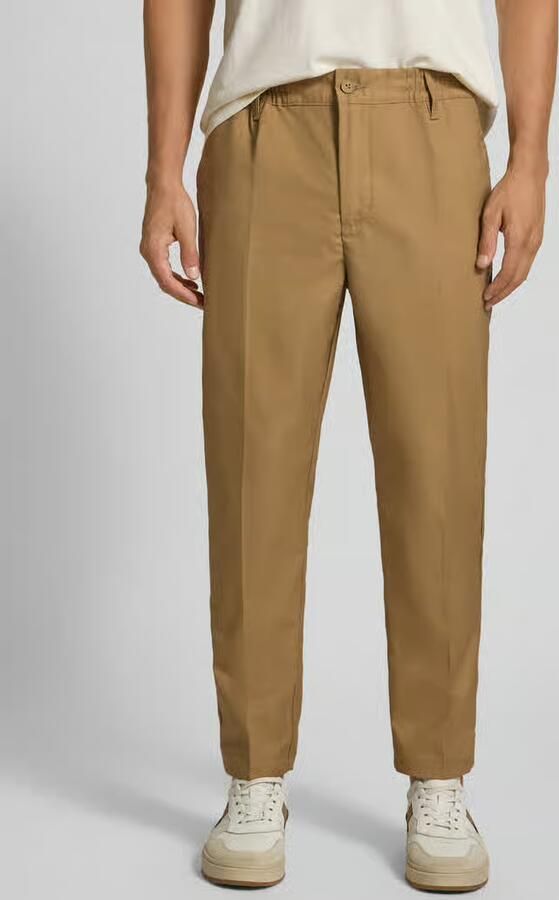 Casual friday Broek met elastische band en persplooien model 'MARC' - Foto 2