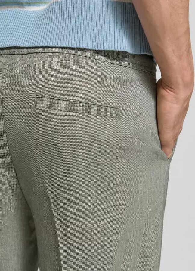 Casual friday Broek met elastische band model 'PILOU'