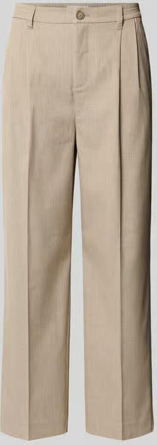 Casual friday Broek met streepmotief en persplooien model 'GRANT' - Foto 2