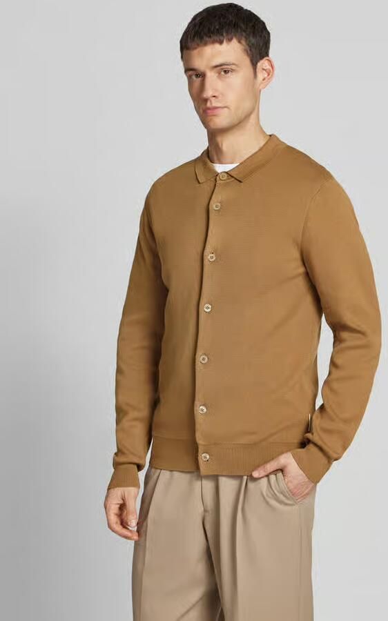 Casual friday Cardigan met polokraag model 'WILLY' - Foto 2