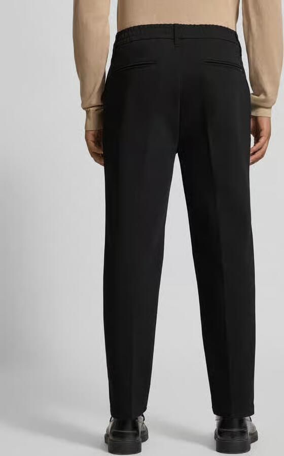 Casual friday Regular fit stoffen broek met bandplooien model 'Marc' - Foto 4