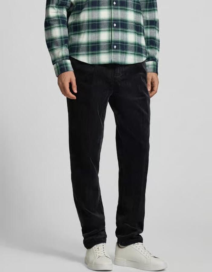 Casual friday Corduroy broek met elastische band model 'MARC' - Foto 3