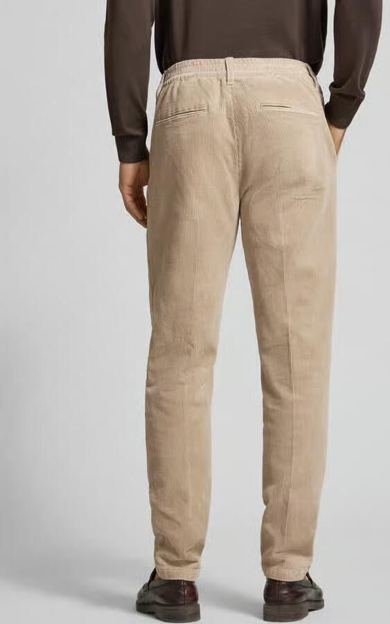 Casual friday Corduroy broek met elastische band model 'MARC' - Foto 3
