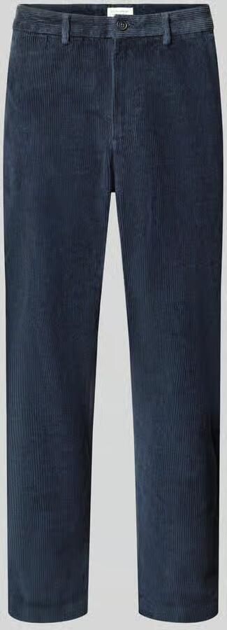 Casual friday Corduroy broek met zijwaartse steekzakken