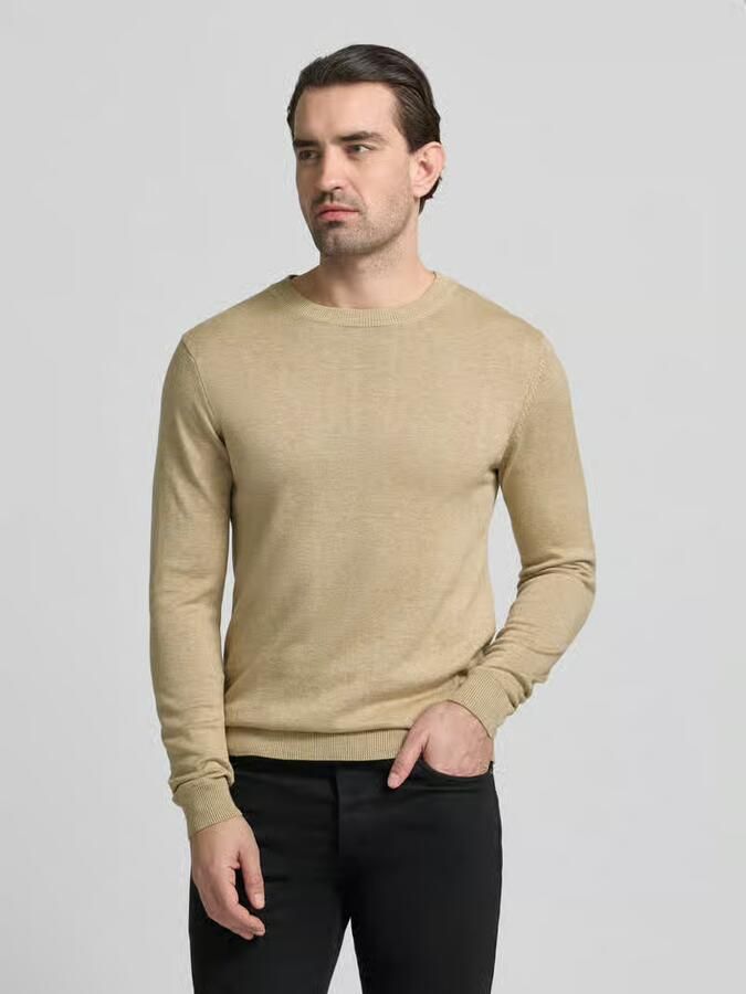 Casual friday Gebreide pullover met geribde boorden Model 'BELLS' - Foto 2