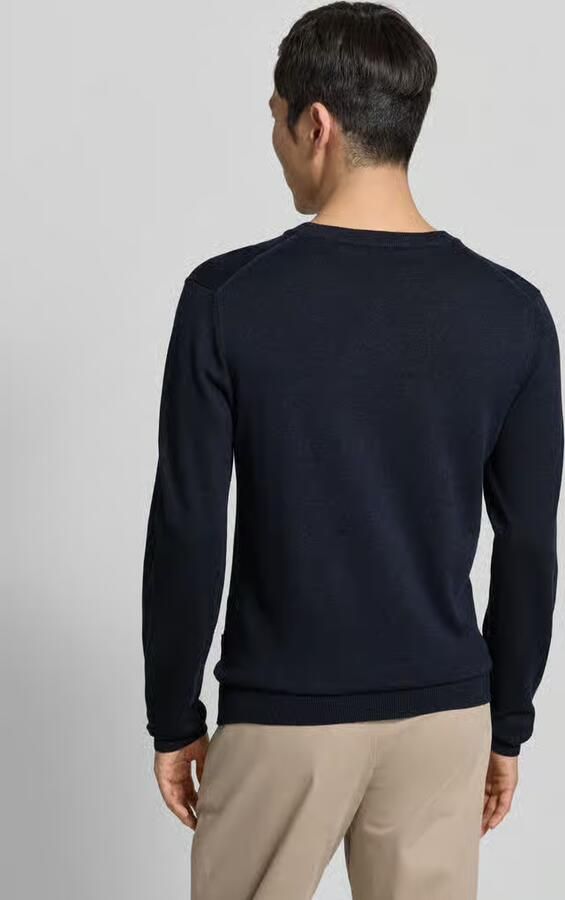Casual friday Gebreide pullover met geribde boorden Model 'BELLS' - Foto 3