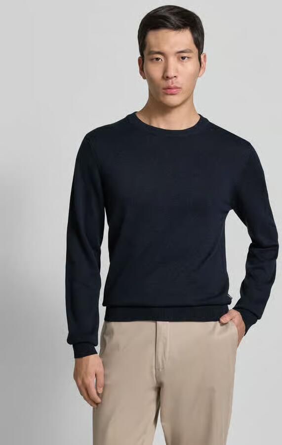 Casual friday Gebreide pullover met geribde boorden Model 'BELLS' - Foto 2