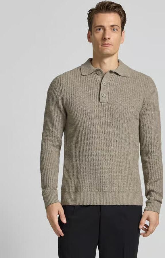 Casual friday Gebreide pullover met polokraag model 'Lilith' - Foto 2
