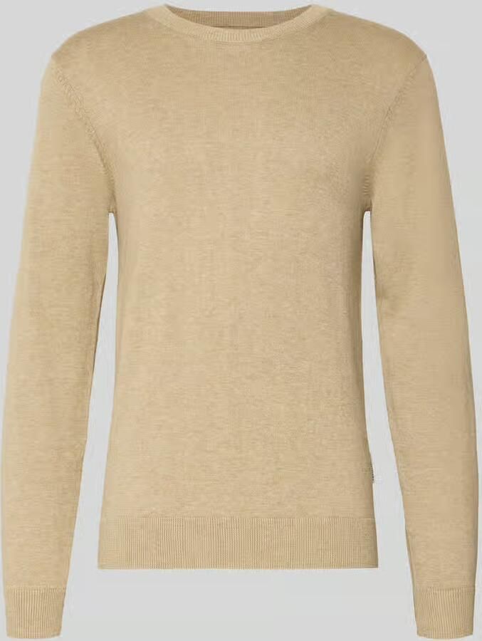 Casual friday Gebreide pullover met ribboorden model 'BELLS'