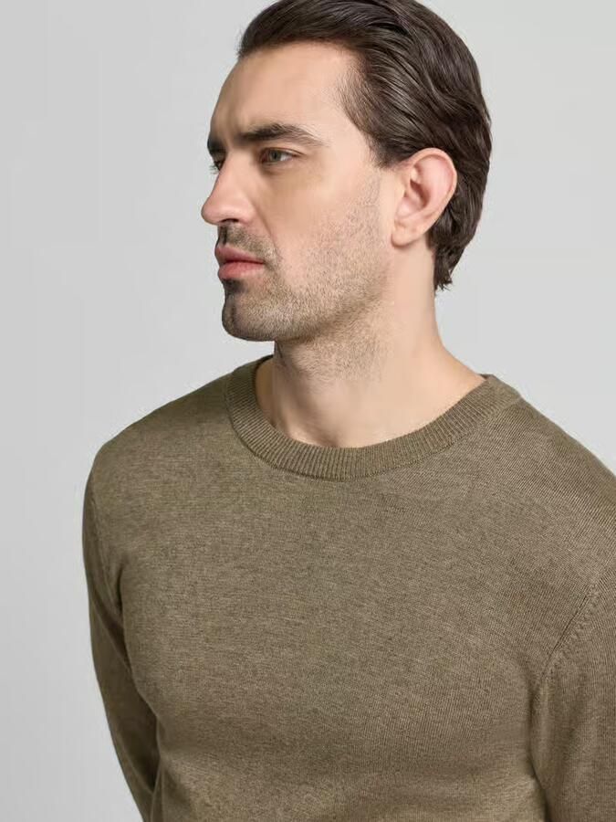 Casual friday Gebreide pullover met ribboorden model 'BELLS' - Foto 2
